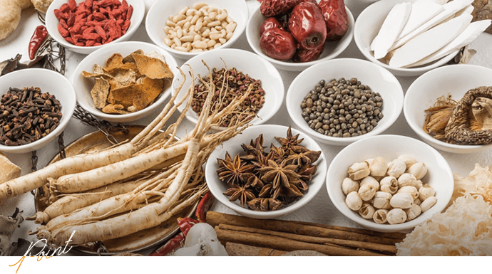 漢方治療を積極的に取り入れています